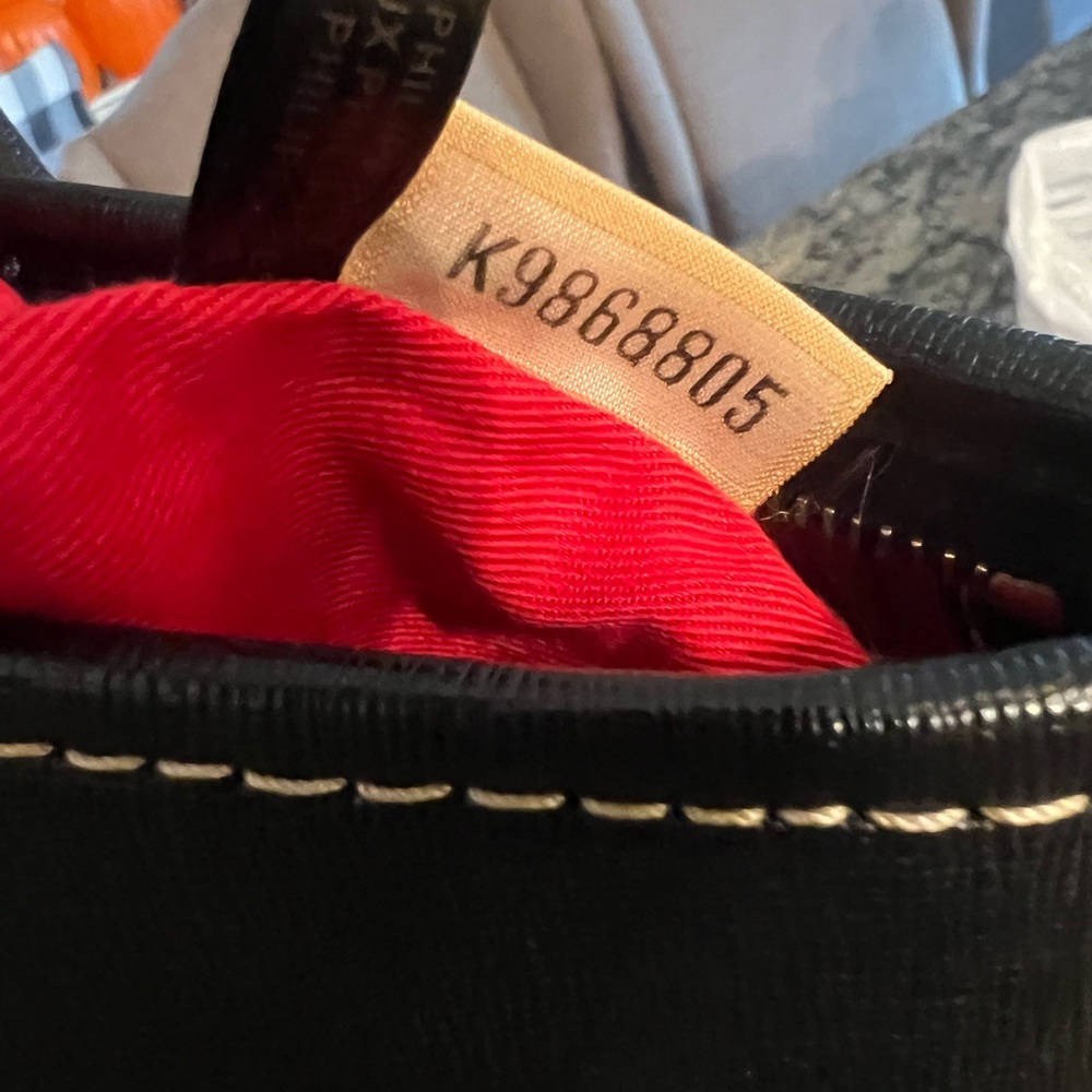 Dooney & Bourke Black Tote Bag - Picture 4 of 13